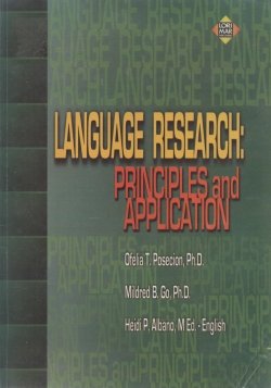 Language Research: Principles and Application