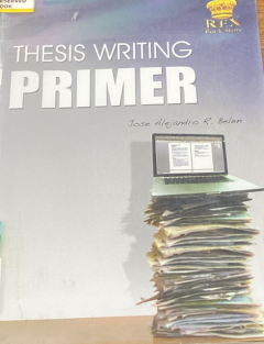 Thesis Writing Primer