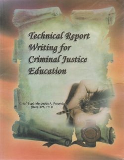 Technical Report Witing for Criminal Justice